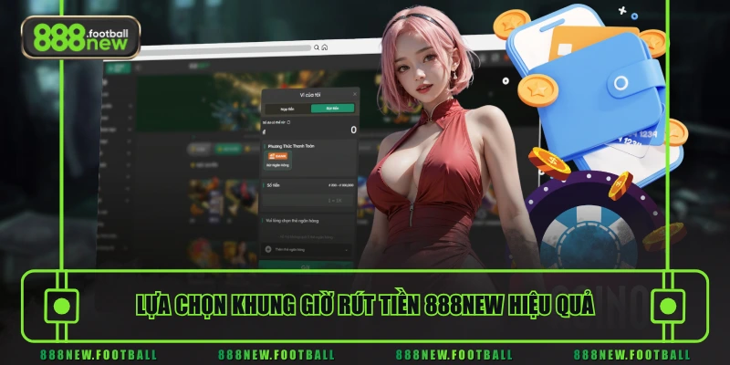 Lựa chọn khung giờ rút tiền 888NEW hiệu quả