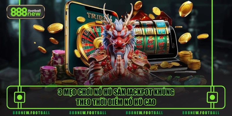 3 mẹo chơi nổ hũ săn Jackpot khủng theo thời điểm nổ hũ cao